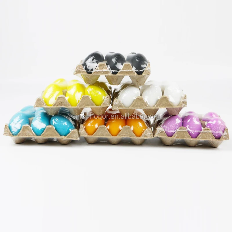 Wholesale Colorful Plastic Eggs Different Sizes Easter Eggs Festival eggs