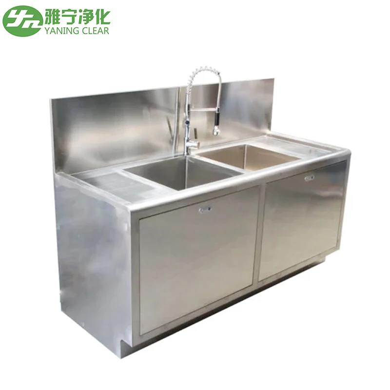 Wholesale Stainless Steel Triple Bowl Hand Washing Sink Faucet Workshop Laboratory Kitchen Use All Kinds Hand Washers Available