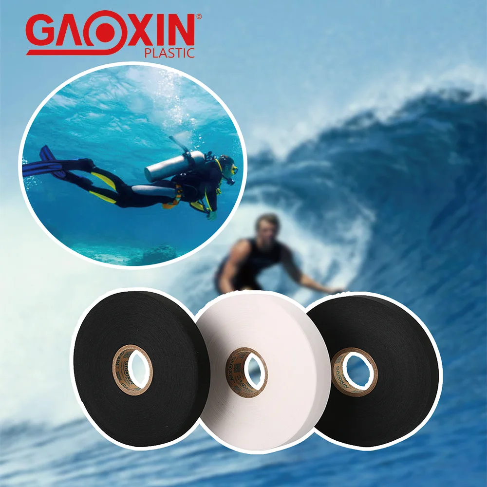 4 Way Stretchable Neoprene Wetsuit Heat Activated Hot Air Seam Tape 3-Layer for Wetsuits & Drysuits Garment Accessories