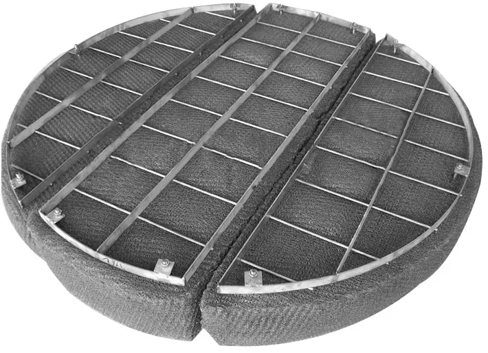 Wire Mesh Demister Metal wire knitted demister pad mesh demister