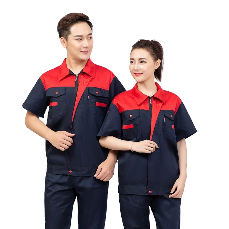 Autumn Thick Jacket Factory Equipment Repair Gas Station Unisex Outdoor Jackets Work Wear Labor Uniforms
