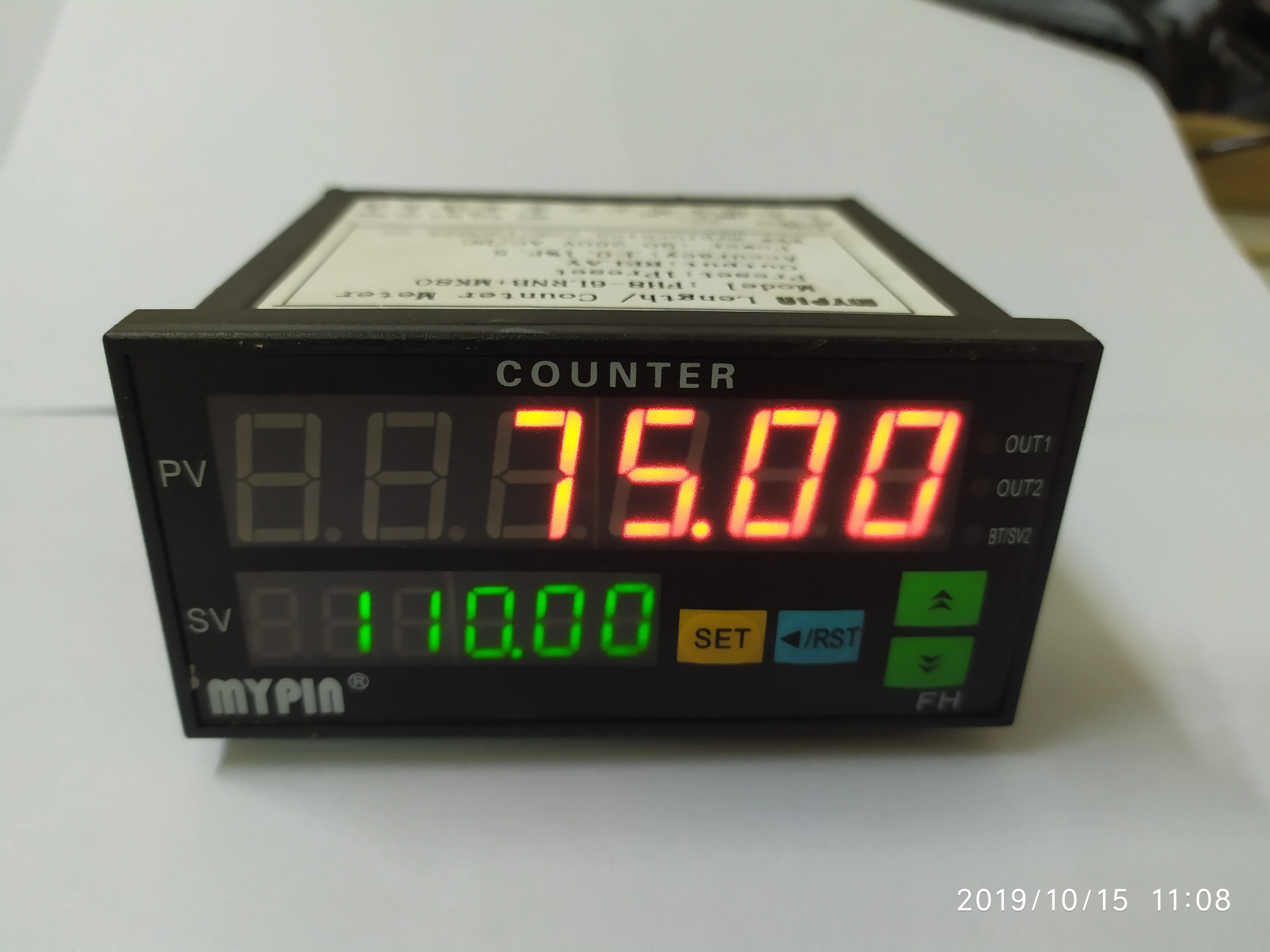 Многофункциональный измеритель серии FC для линейной скорости/длины/подсчета