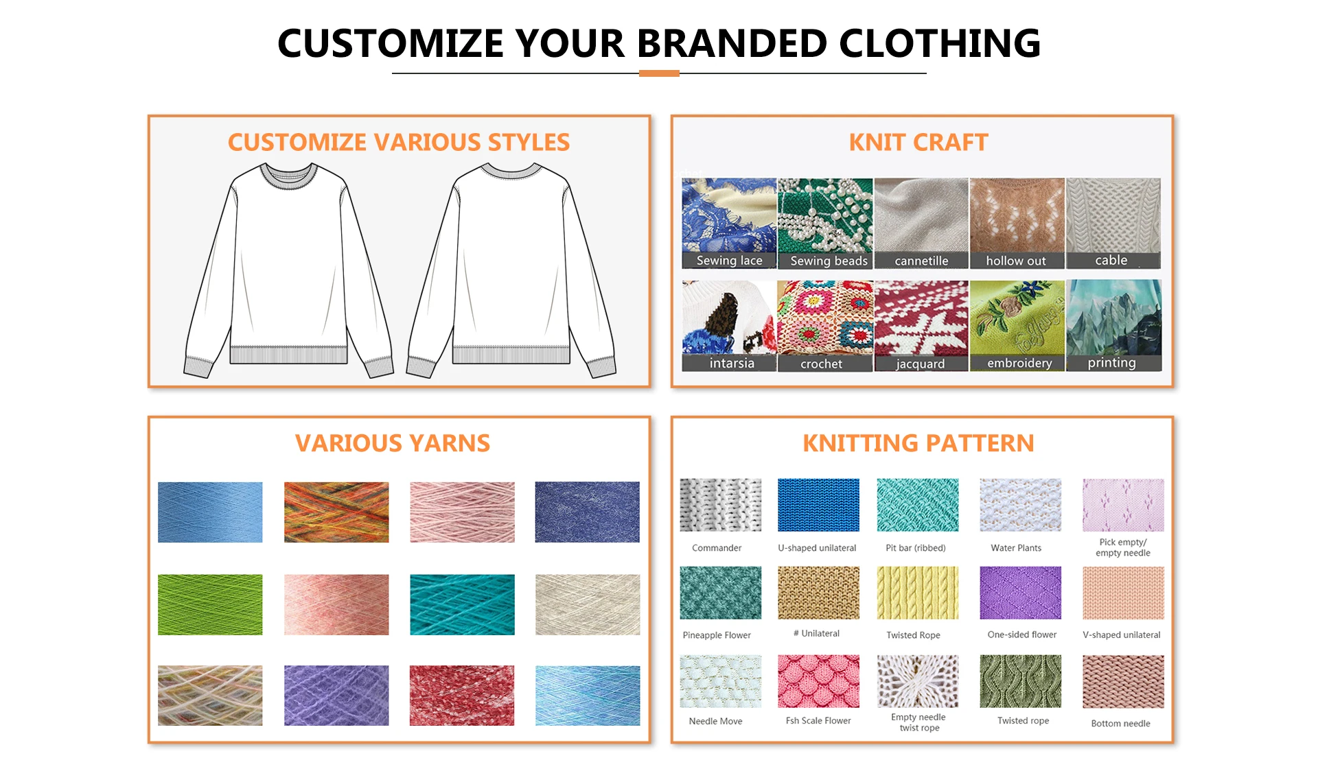 Factory wholesale custom knitwear oversized 3d jacquard knitted jumper crew neck long sleeves pullover knit sweater men