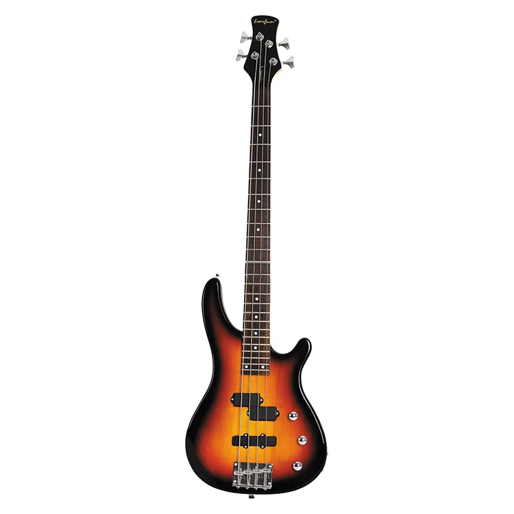 4 String Hand Made Electric Jazz Bass For Student And Professional Performer