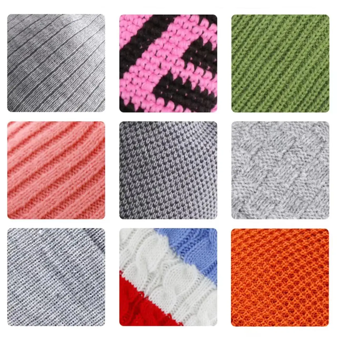 Plain Color Unisex Winter Hats Acrylic Wool Beanie Hats With Ear Flaps