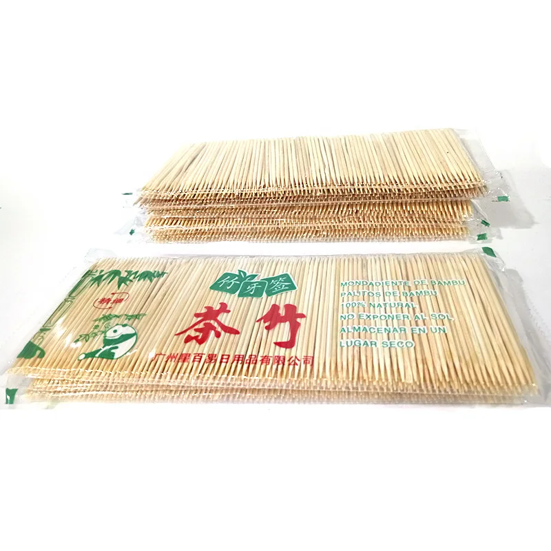 100 шт. поставщиков низкой цене оптом бамбуковые зубочистки