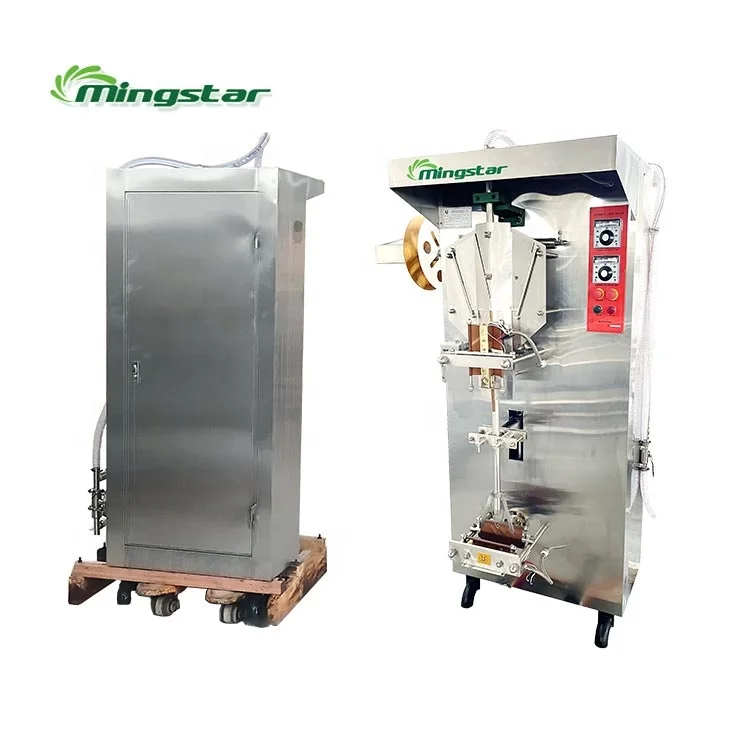Pure water sachet form fill seal packing machine water sachet roll machine water sachet filling and pack machinery