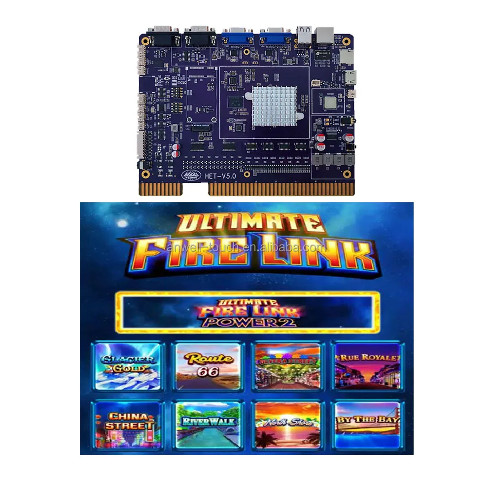 HET Firelink Power 2 game board/Firelink Power2 games pcb board