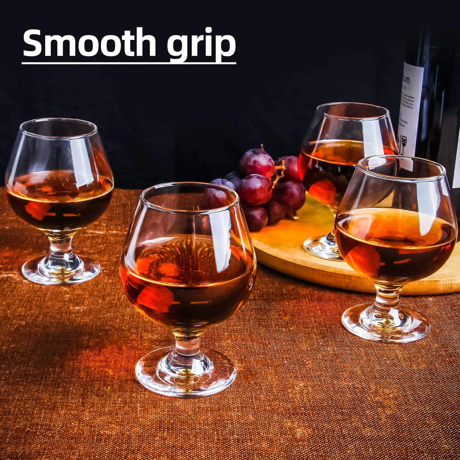 factory wholesale custom logo brandy snifter glasses cognac brandy glass for wedding christmas birthday gift bar restaurant