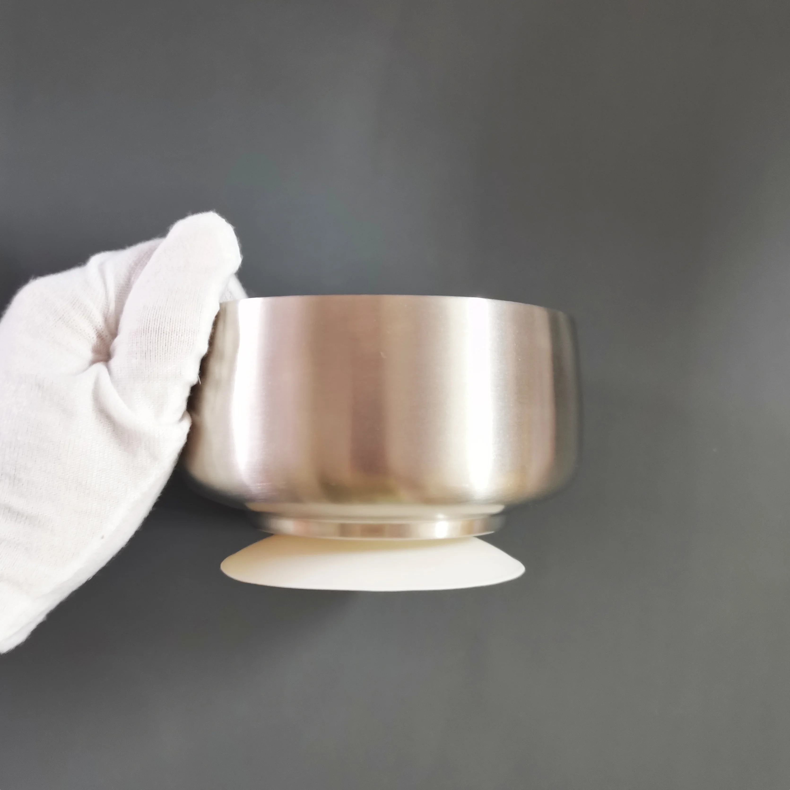 Eco Friendly Products 2025 Kids Stainless Steel Bowl Double Wall Kids Dining Silicone Suction Bowl