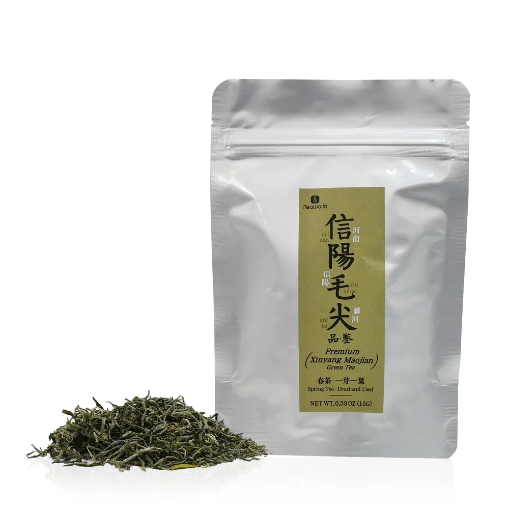 iTeaworld Chinese 100% Natural Purity Xinyang Maojian Green Tea Tin Can Packing Gift Tea