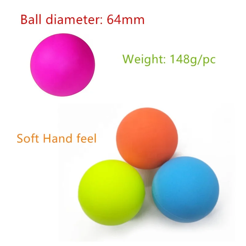silicone round balls custom logo silk printing Silicone engrave message lacrosse balls