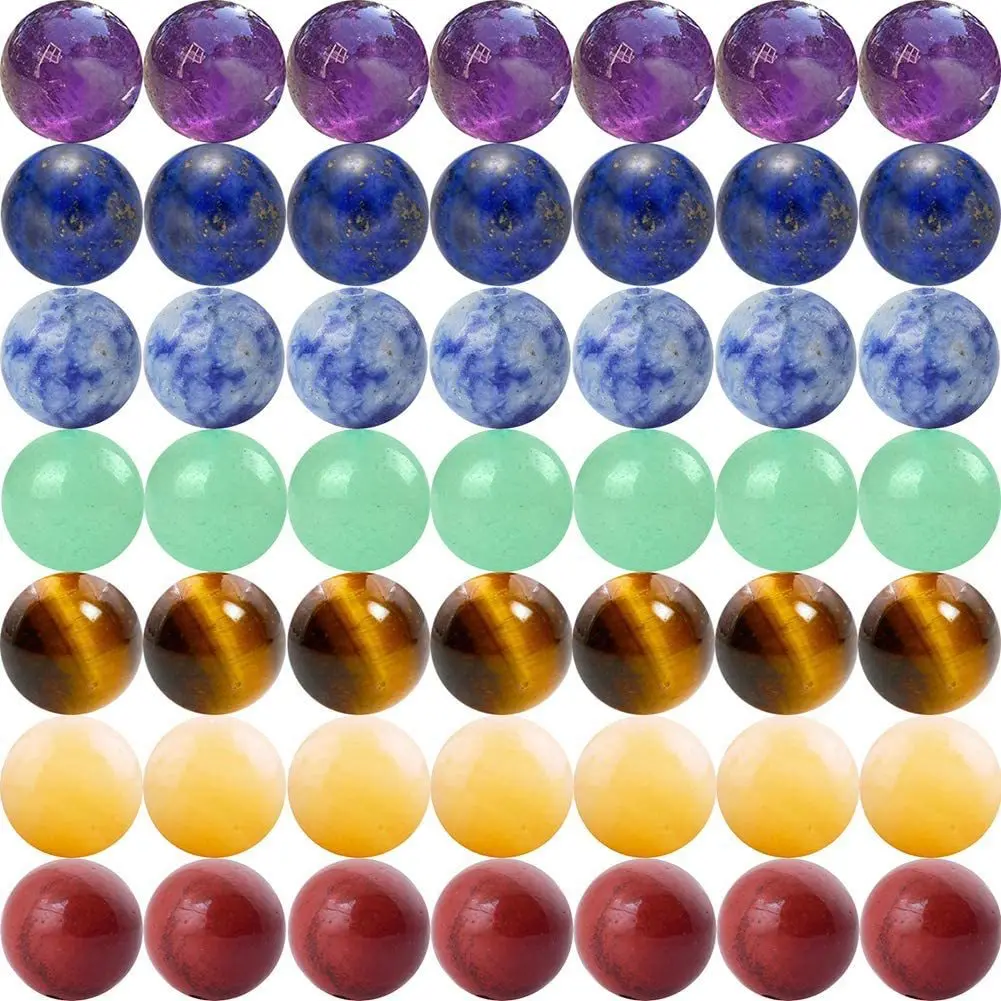 7 Chakra Waste Loose Beads Bulk Stone for Jewelry Making 4 6 8mm 10 12mm