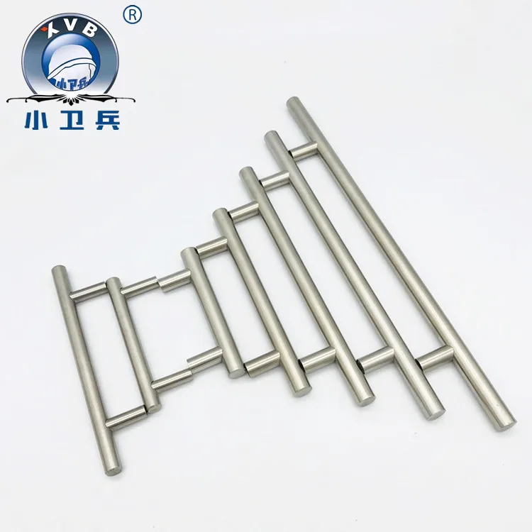Modern furniture wardrobe cabinet T-shaped stainless steel handles
