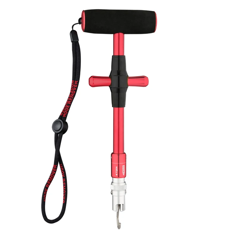 FJORD T Shape Portable Aluminum Hook Detacher Lightweight  Fish Hook Out Extractor Device Hook Remover Fishing