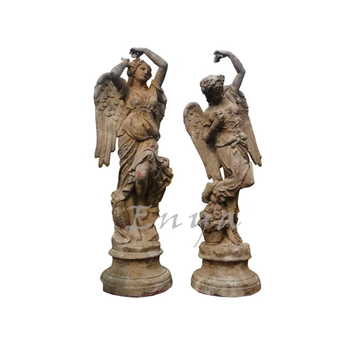 Rustic Garden Metal Mother Mary / Virgin Mary Catholic Religious Sculpture Statues
