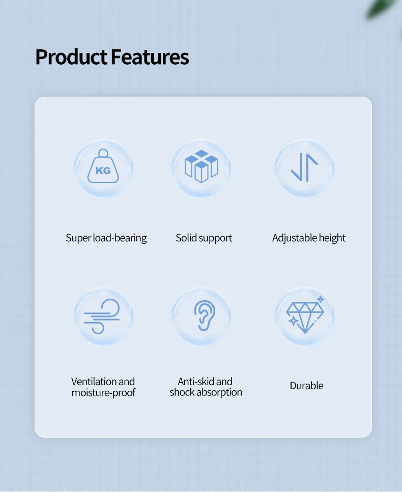 Washing Machine Refrigerator Furniture Fixed Raiser Stand Universal Anti Vibration Pads for Washing Machine 4 pcs