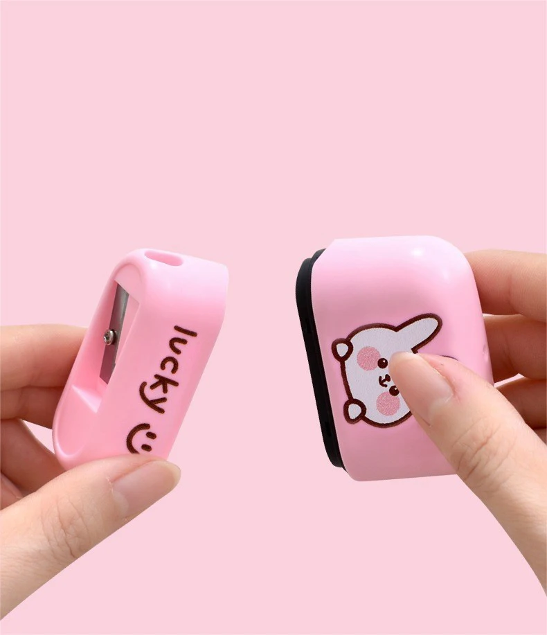 Pencil Sharpener Custom Name Stamps Cute Seal Stamp Toy Name Stamps For Kids