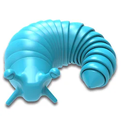2022 Wholesale Amazon Popular Stress Relief Toys Fidget Slug Toys 3d Finger Fidget Slug