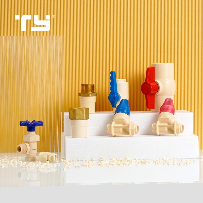 Manufacturer All Sizes ASTM D2846 PVC Water System Plastic CPVC pipe fittings CPVC Pipe