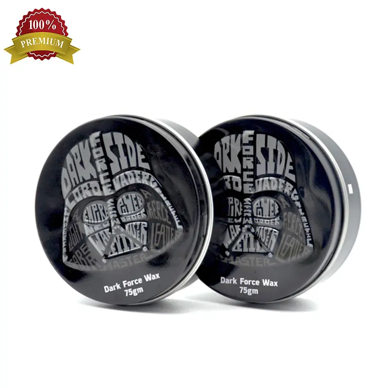 
Wholesale Custom Embossed Tin Hair Pomade Container With Screw Lid,Metal Packaging Hair Pomade Tin Can For Christmas Gift 