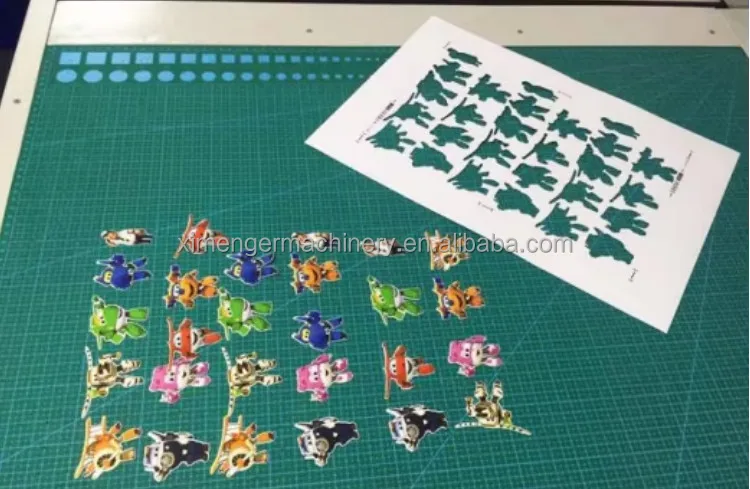 Touch Screen Cardboard Flatbed Plotter Label Sticker Cutting Plotter Machine Price