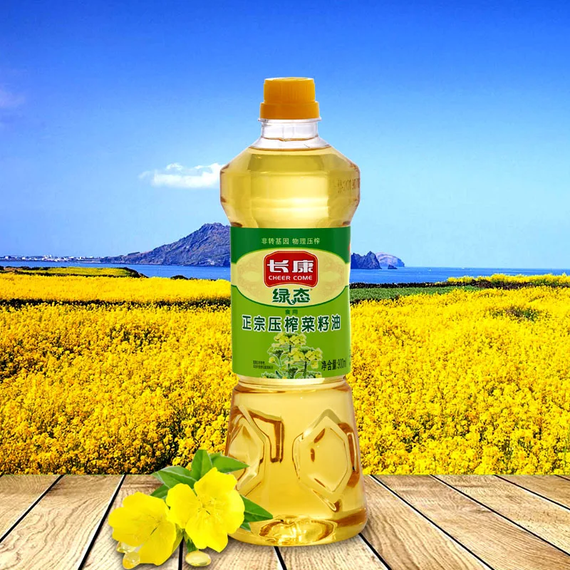 900mL Halal Cooking Refined Chinese Canola Oil Natural High Quality Canola Seed Oil For Sale