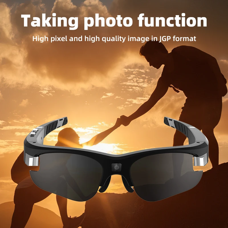 1080P Eyewear Sunglasses Camera Spy Hidden Camera For Picture And Video Record