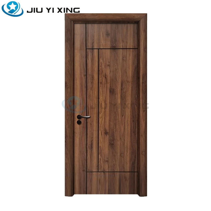 Jiuyixing низкая цена лучшие продажи 100% водонепроницаемая деревянная Внутренняя дверь из ДПК для Кувейта