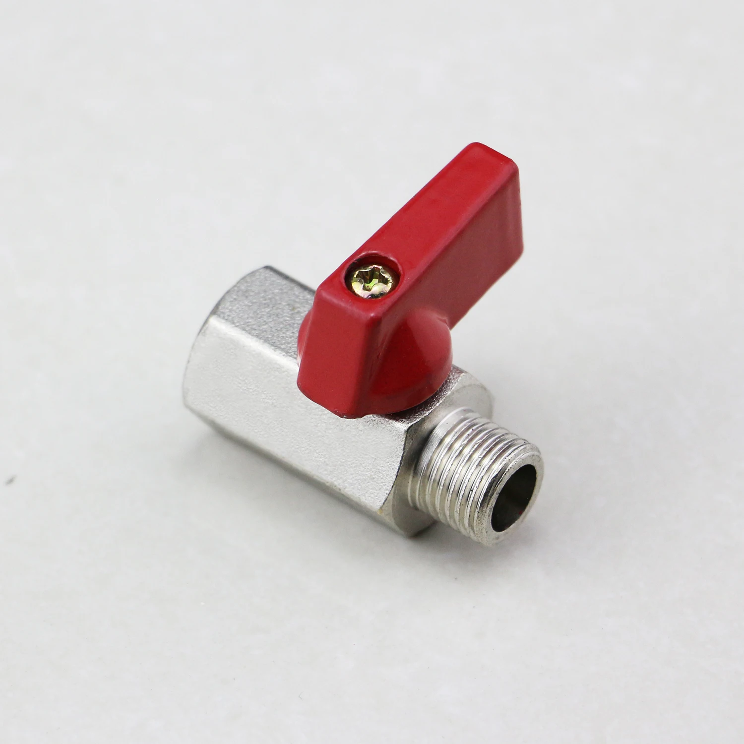 MBV-MF MBV-FF Male to Female Female to Female 1/8' 1/4' 3/8' 1/2' Water Pneumatic Ball Valve Handle Air