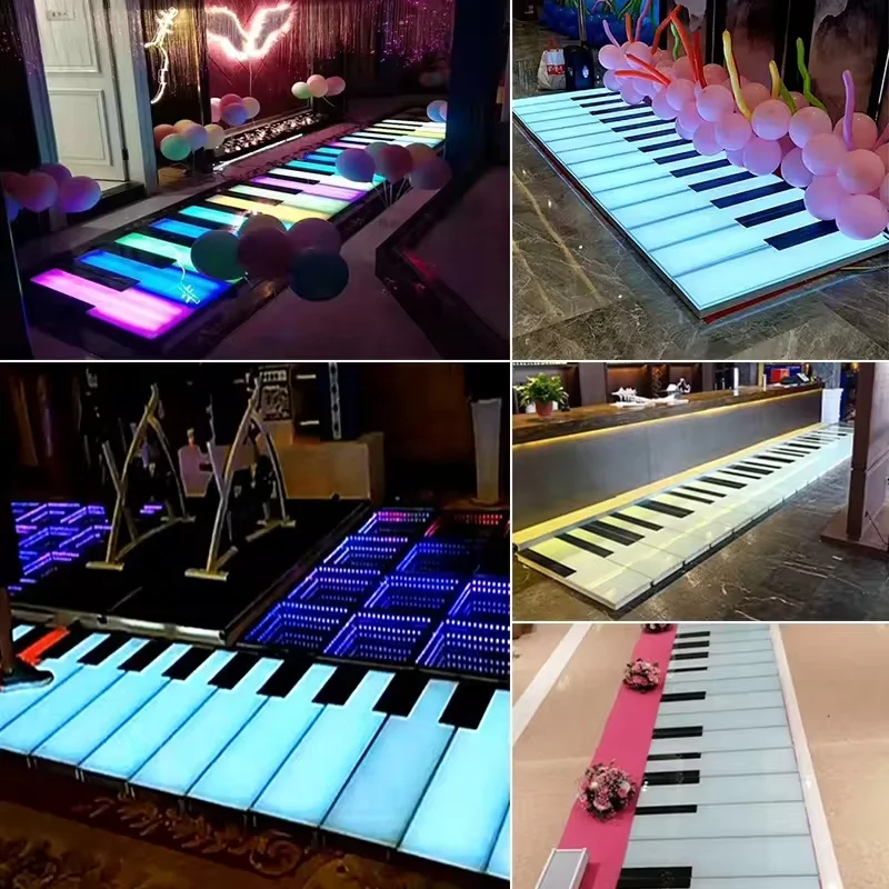 Wholesale Price Interactive  Piano LED Dance Floor
