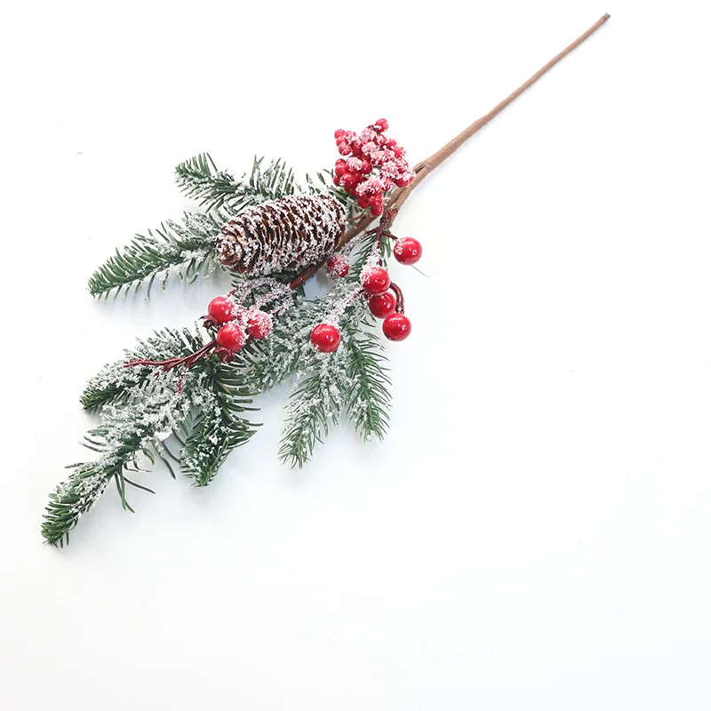 MACTING Wholesale Christmas Tree Garland Accessories Christmas Flower Hollow Decoration