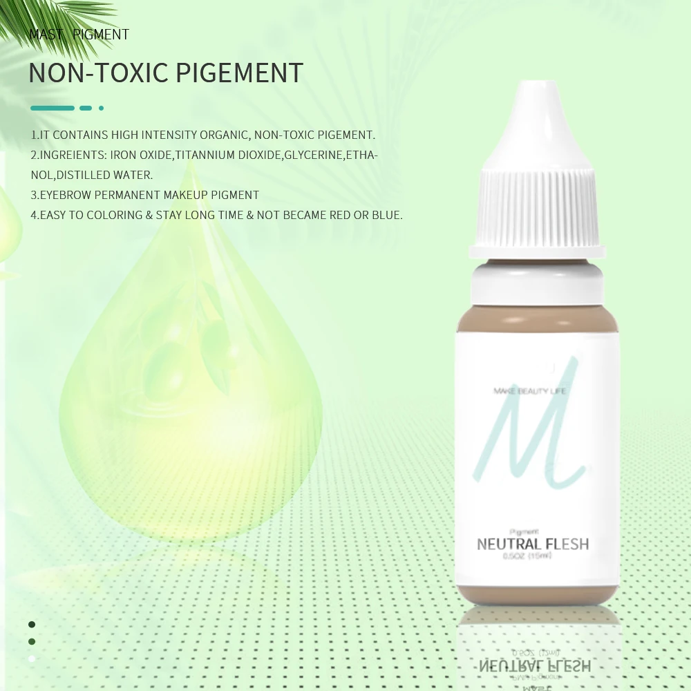 Dragonhawk Pmu Eyebrow Lip Eyeliner Permanent Makeup Pigments Mast Tattoo Ink 15ML