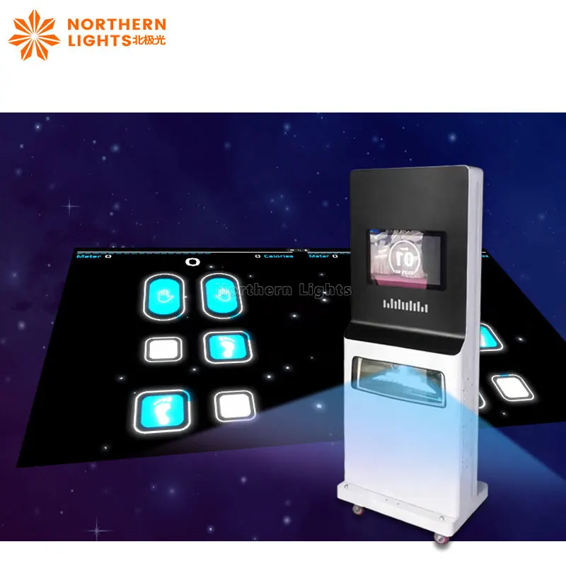 50 Game Multi Players All-in-one Interactive Floor Projection System for Playground