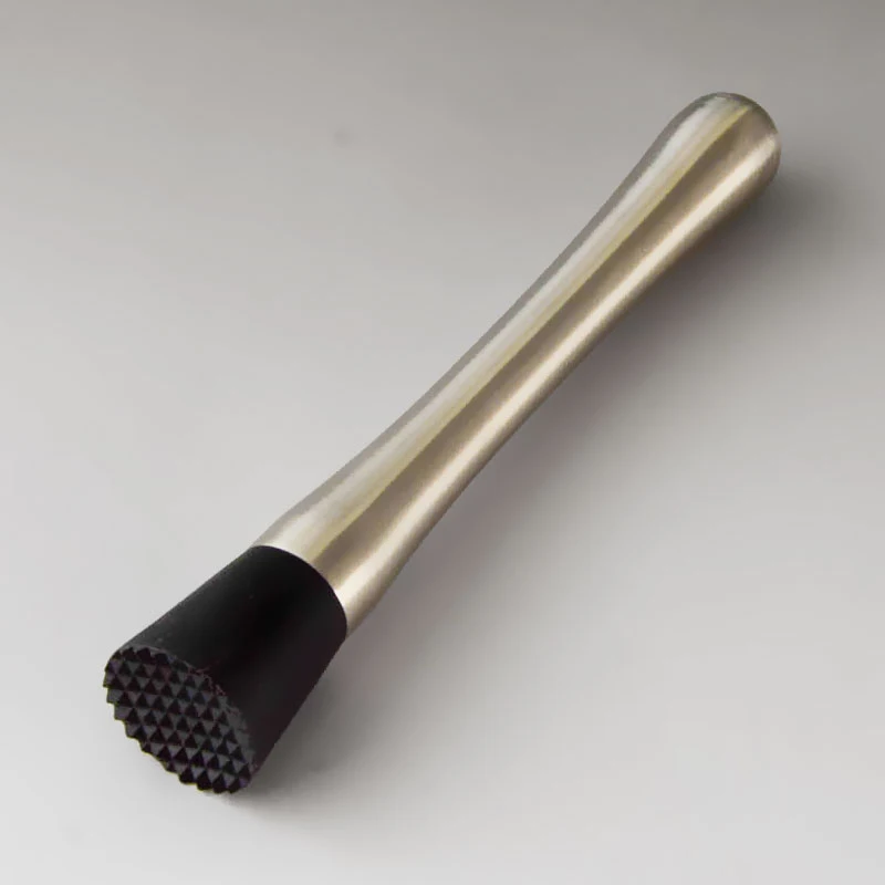 Creation Premium Metal Bar Tool 8 Inch 304 Stainless Steel Cocktail Muddler