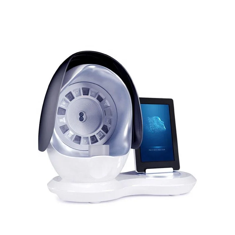 2021 Newest Trendy Magic Mirror Skin Analyzer with 5 spectrum tablet /Digital Skin Analysis Machine Face Analysis Machine