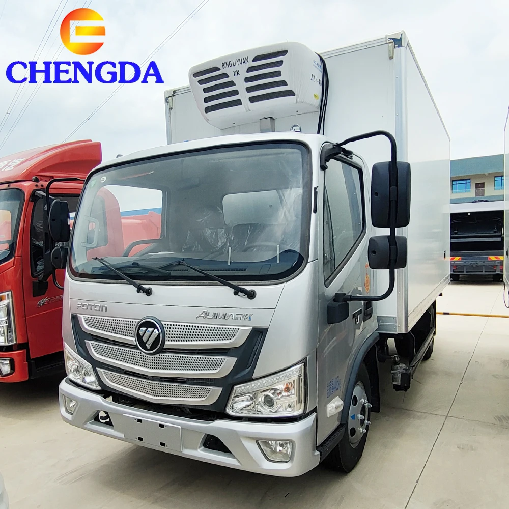 Foton S мини-рефрижератор 8 3 кубический метр + 20 ~ -18 ° C транспортировка продуктов питания Мясные рыбные рефрижераторы для продажи