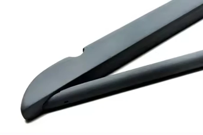 Biodegradable hangers custom hanger size marker non-slip wood hanger with rubber painting