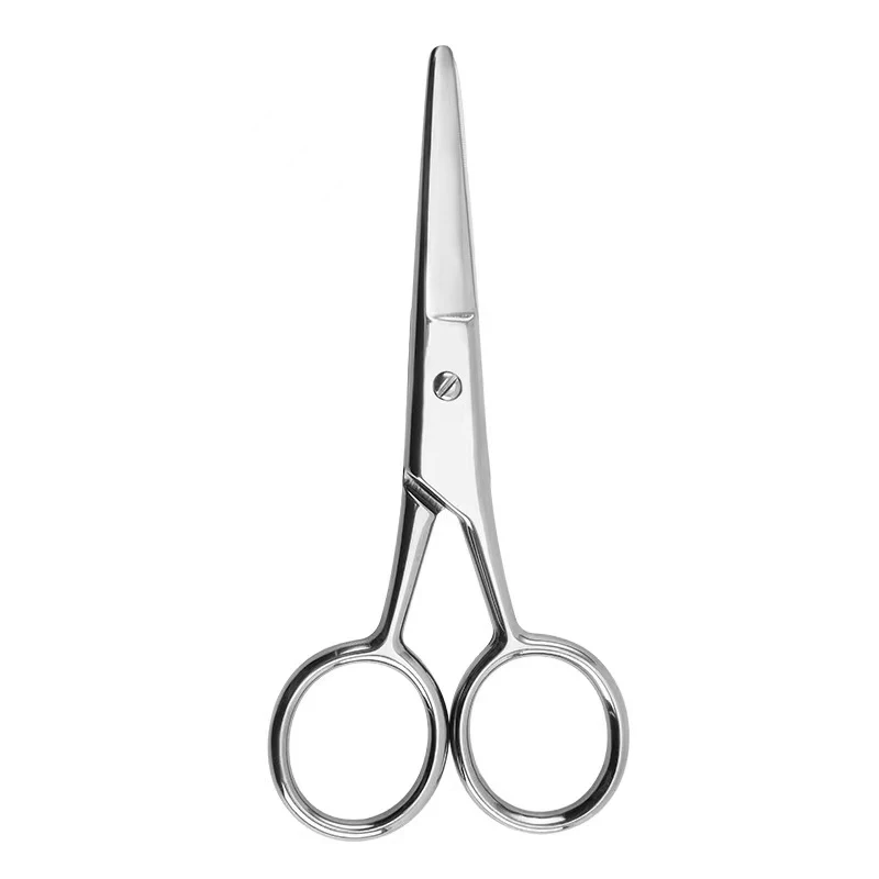Multifunction Stainless Steel Eyebrow Scissors Hairdressing scissors  for Moustache or Eyebrow