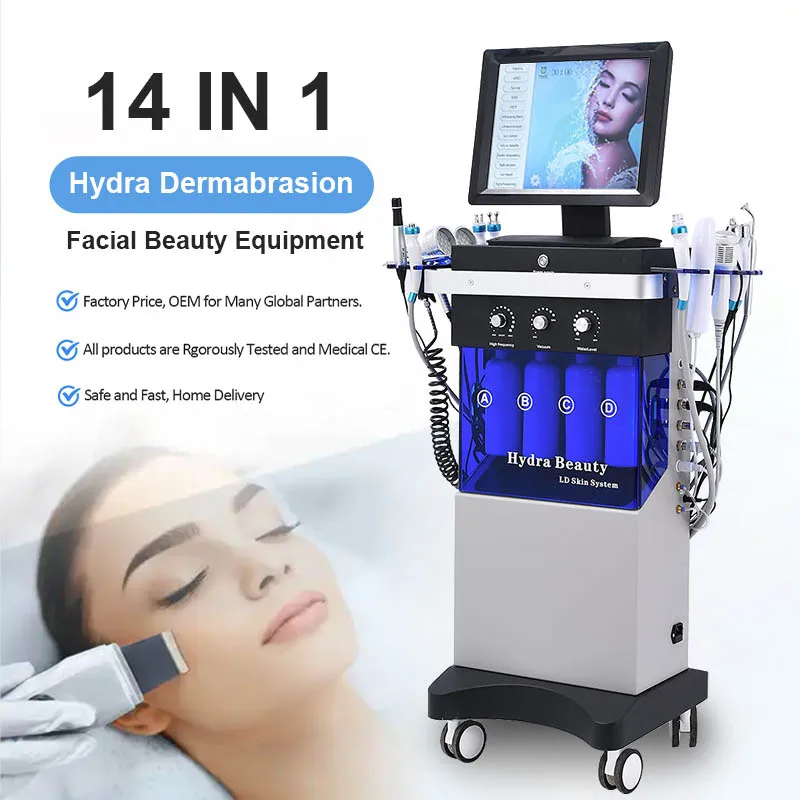 11 in 1 facial oxy led therapy face lifting eye neck facial analysis led face lift anti-aging machine for facial slimming