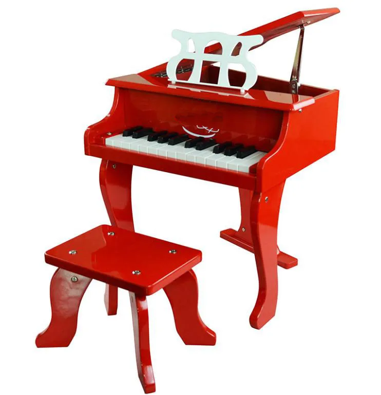 
2020 New Musical Instrument 25 Keys Kids Wooden Piano 
