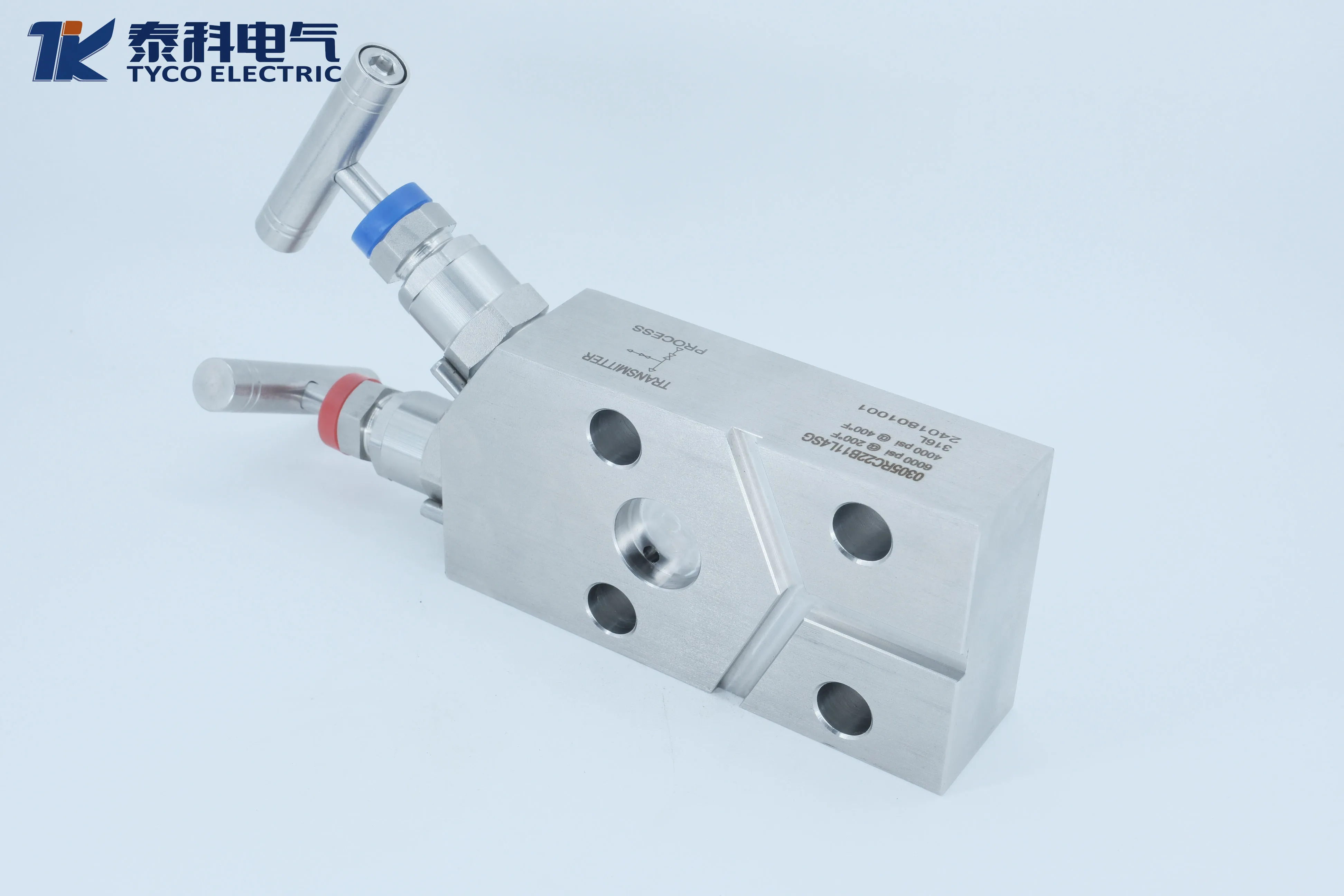 316Lstainless steel common type Rose mount two valve group 3051CG threaded connection instrument valve two valve group