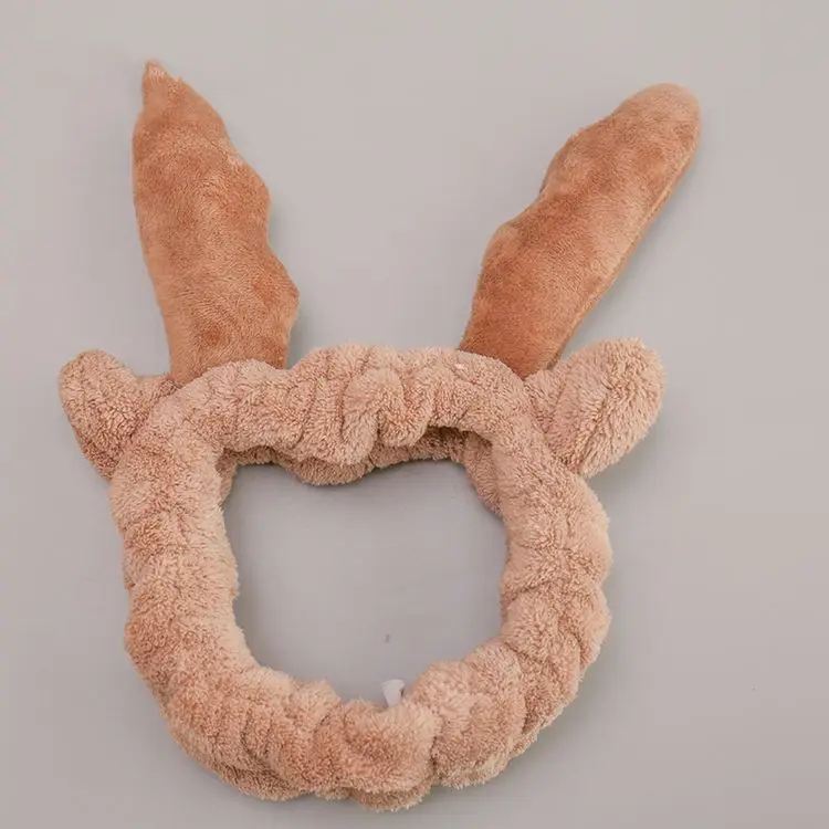 High Quality Elk Horn Shape Face Washing Hair Lace Christmas Decoration Makeup Hair Band