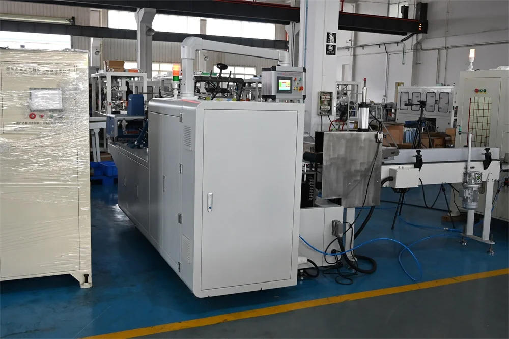 Automatic Facial Tissue Box Shrink Packing Machine China Disposable Plate Making Machine Price in Pakistan Full Servo Technology