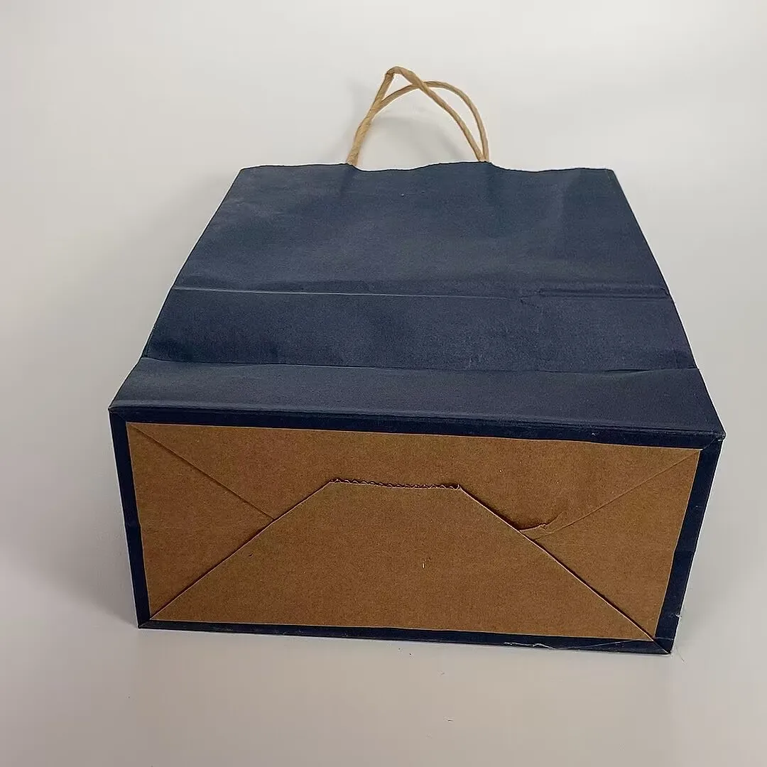 Custom Logo Paper Bags Print Printed Paper Bags with your logo Shopping Packaging