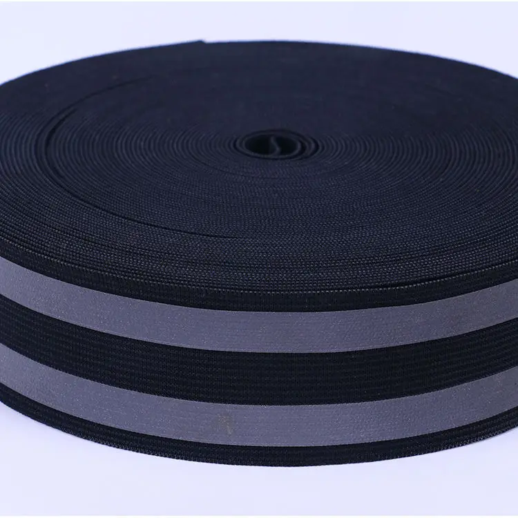 High Quality Custom 2.5cm Super Power Suspender Spandex Polyester Elastic Webbing Band