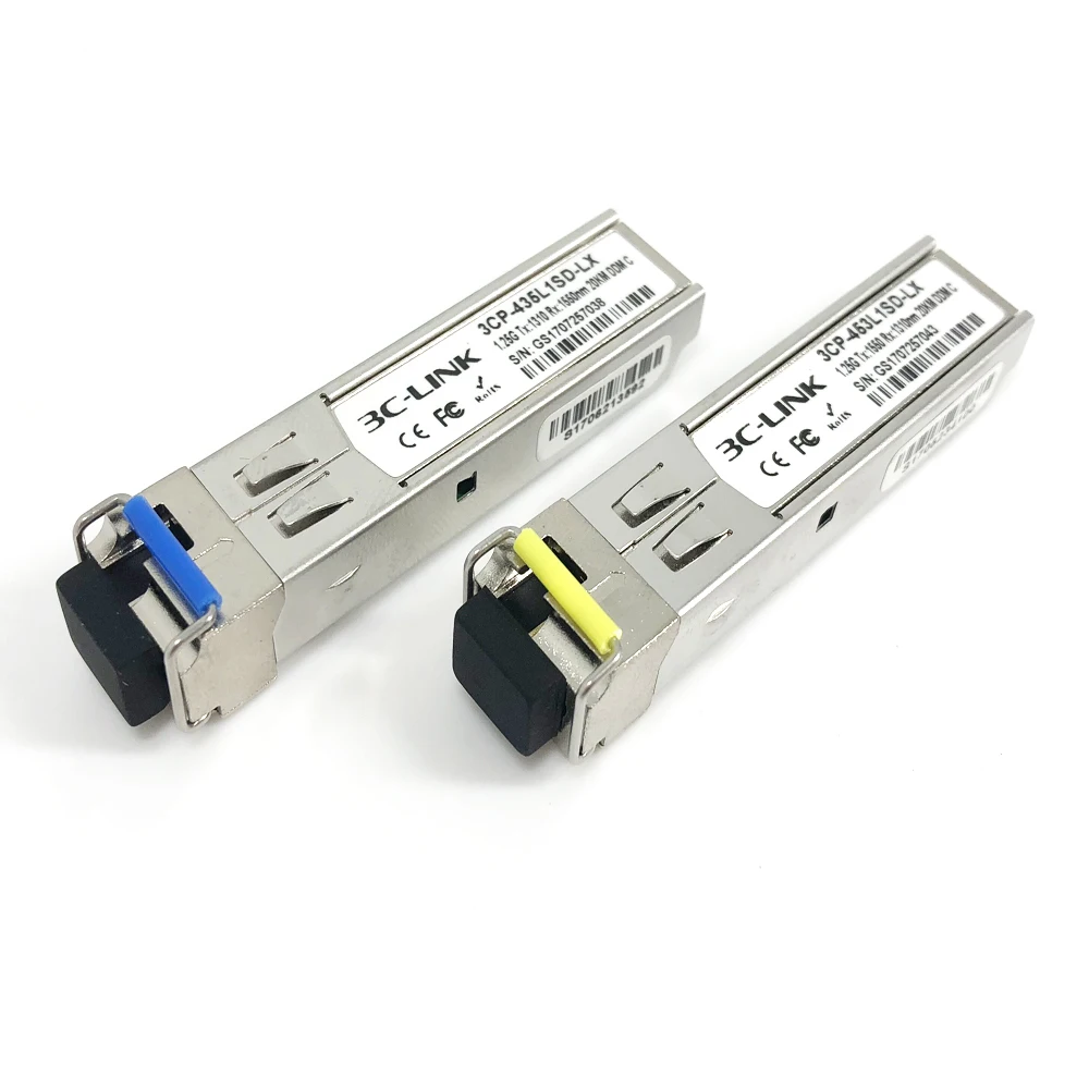 1.25G 1gb SMF SC 1310nm TX/1550nm RX low cost SC/LC SFP Module