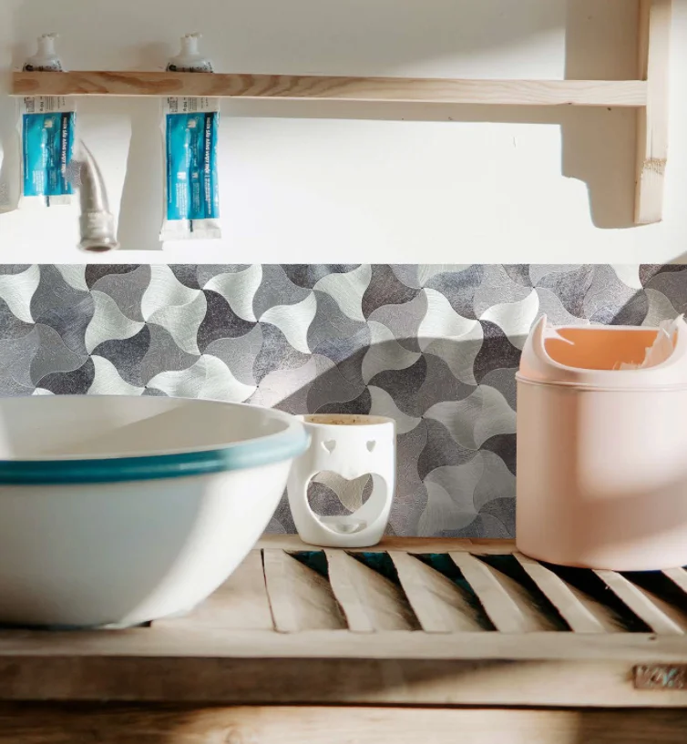 Factory Made Indoor And Outdoor Peel And Stick Mosaic Tile High Quality Mixed Color Wall Tiles