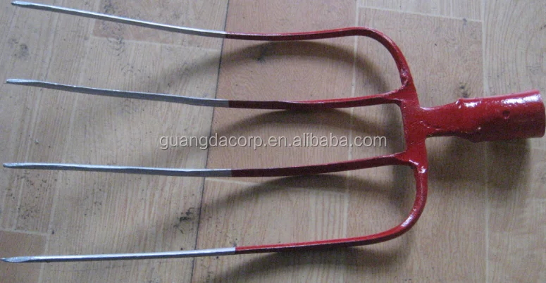 steel pitch garden forged fork used