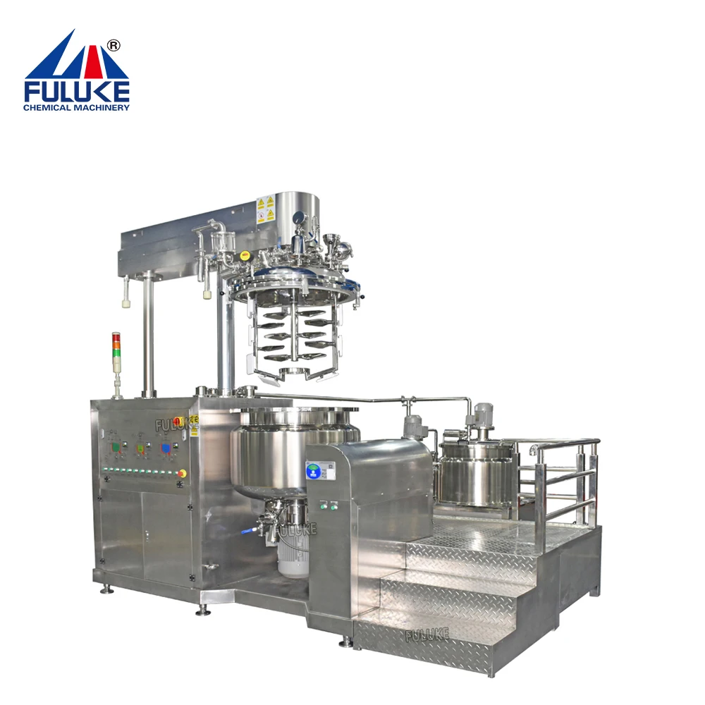 Pizza Saucemaking Machine Pissa Sauce Vacuum Emulsifying Mixer